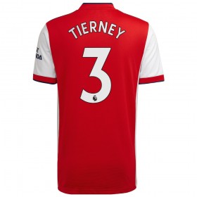 Jalkapallo Pelipaidat Arsenal Kieran Tierney 3 Kotipaita 2021-2022 Lyhythihainen